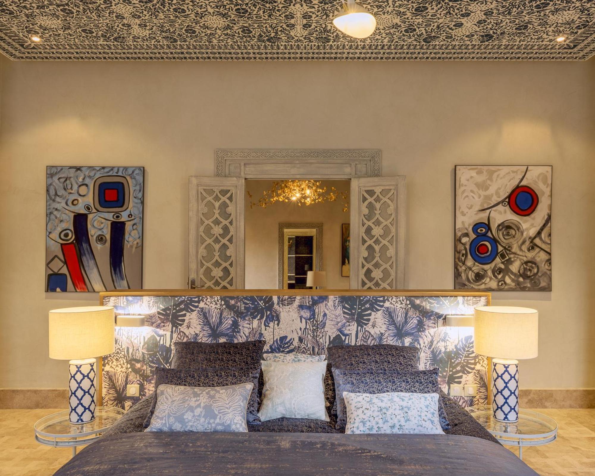 Tigmiza Boutique Hotel & Spa Ouled Jelal Ruang foto The interior of the hotel